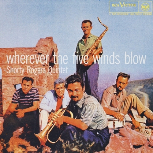 William Claxton - Shorty Rogers Quintet - Wherever the Five Winds Blow (1957)